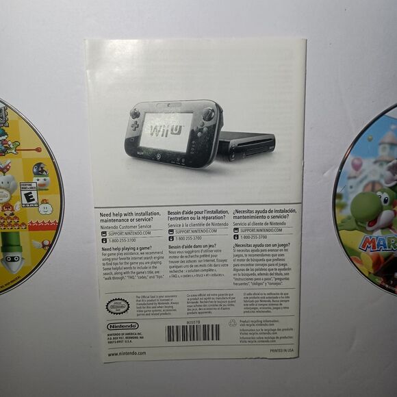 Super Mario Wii Lot Of 3 Games Mario Maker/Mario Party 10/Sonic All Stars Racing - Picture 14 of 16